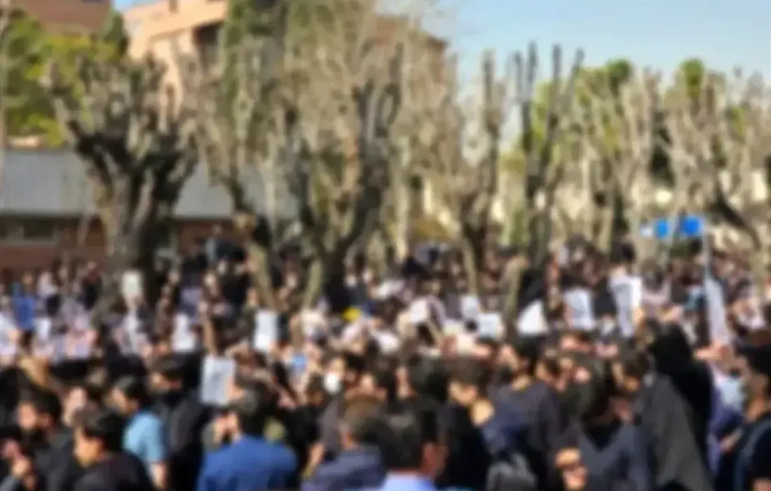 بررسی سهم محتوای مربوط به «واکنش افکار عمومی به تجمع دانشجویان در دانشگاه‌ها»