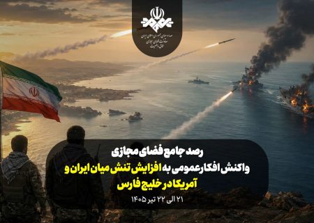واکنش افکارعمومی پیرامون افزایش تنش نظامی ایران و آمریکا در خلیج فارس