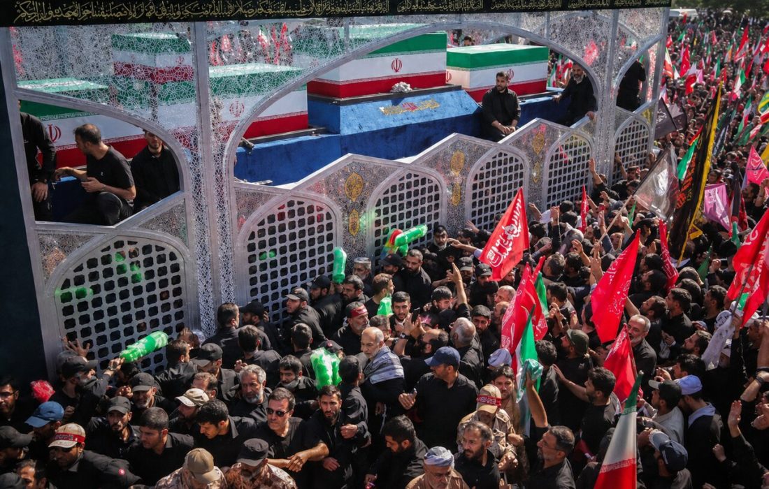 تحلیل واکنش افکار عمومی در فضای مجازی به آیین تشییع و خاکسپاری رهبر شهید (بر اساس رصد ۲۴ ساعت گذشته)