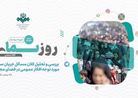  روزنمای افکارعمومی| بررسی و تحلیل کوتاه و جامع از مسائل جریانساز مورد توجه افکارعمومی