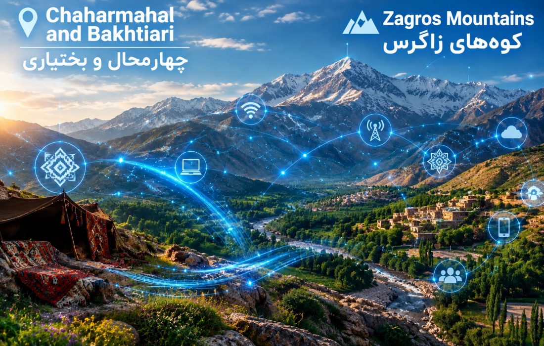 گزارش ویژه تحلیل فضای مجازی استان چهارمحال و بختیاری