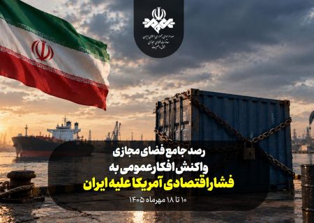 واکنش افکارعمومی به فشار اقتصادی آمریکا علیه ایران
